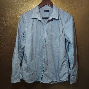 Gap Striped Button Down Dress Shirt